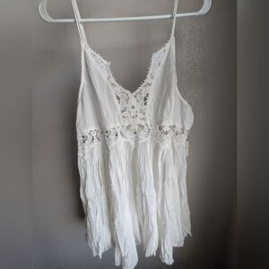 NWT White lace dress (Free People)